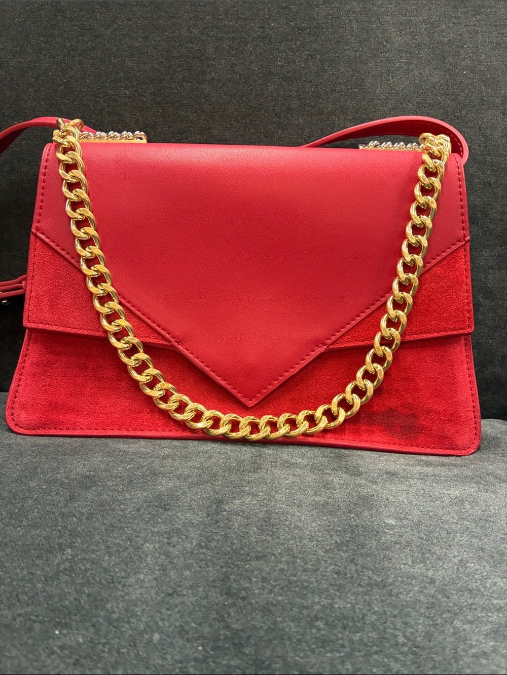 Sam Edelman Devon Shoulder Bag in Red